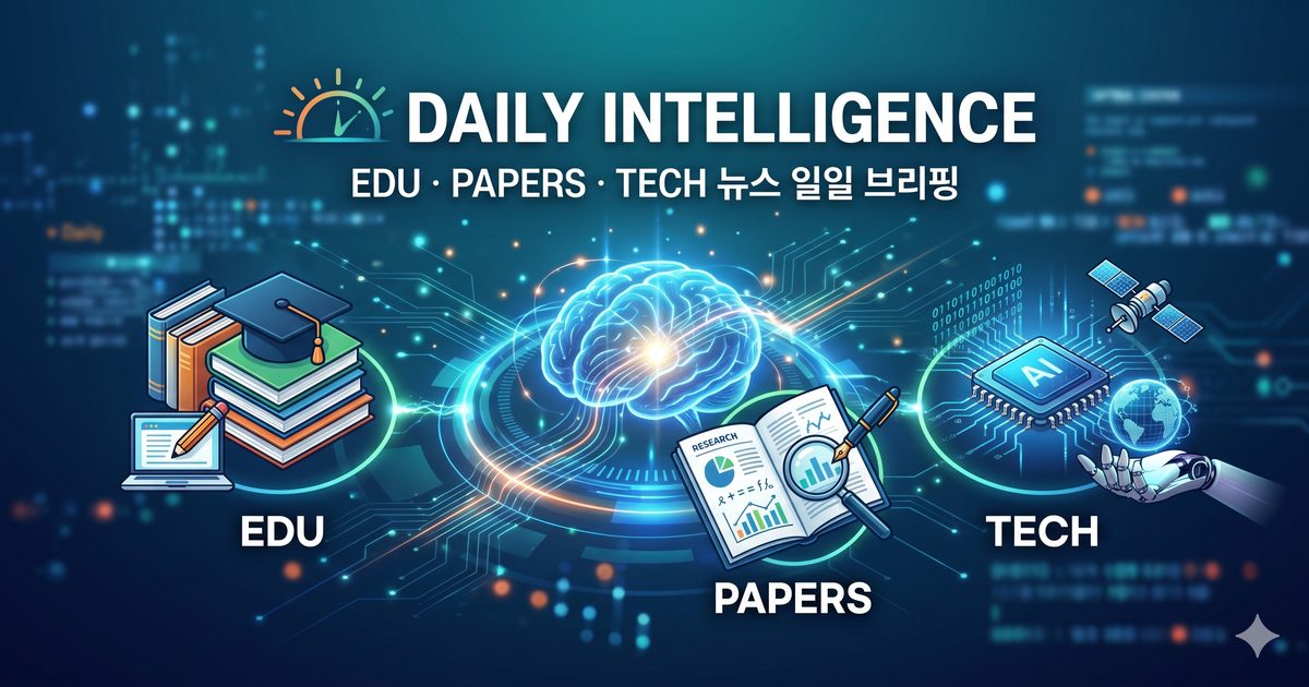 Daily Intelligence 브리핑 표지