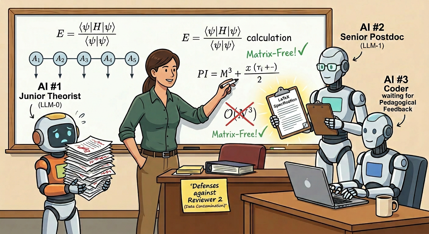 가상 연구 그룹: AI와 논문 공동 저술의 인간 주도 접근 방식