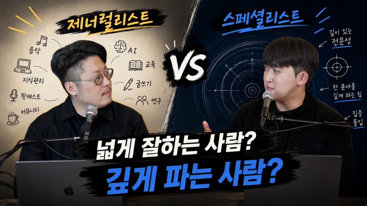 AI 시대 학습 전략 제너럴리스트와 스페셜리스트의 지식 연결