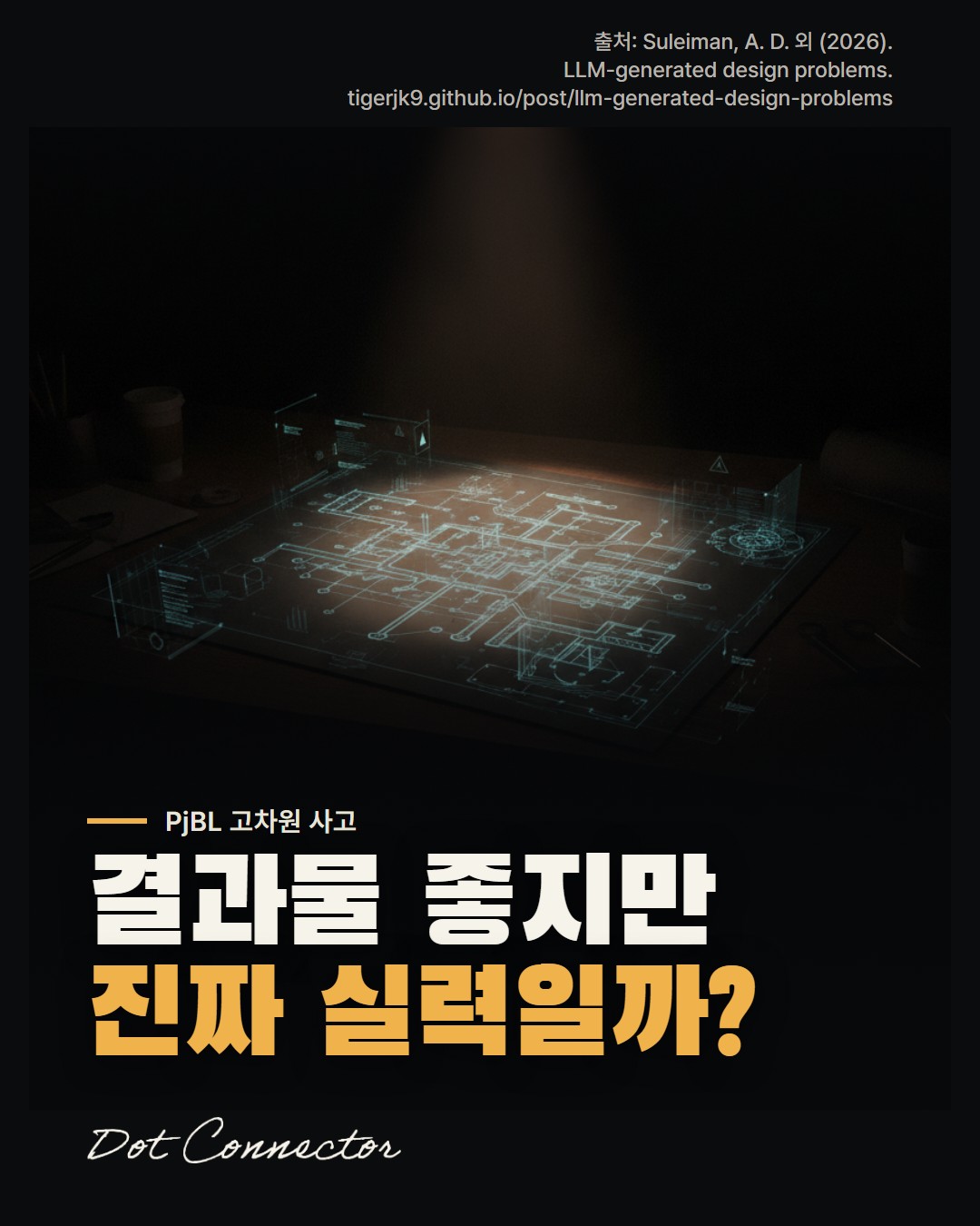 LLM이 만든 설계 문제는 프로젝트 학습의 고차원적 사고를 평가할 수 있는가?
