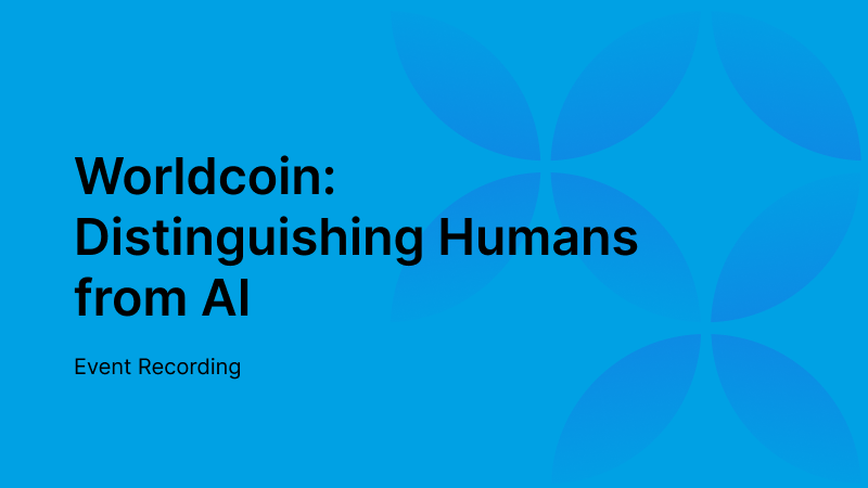 AI 시대, 인간 증명과 월드코인 — 디지털 정체성의 미래