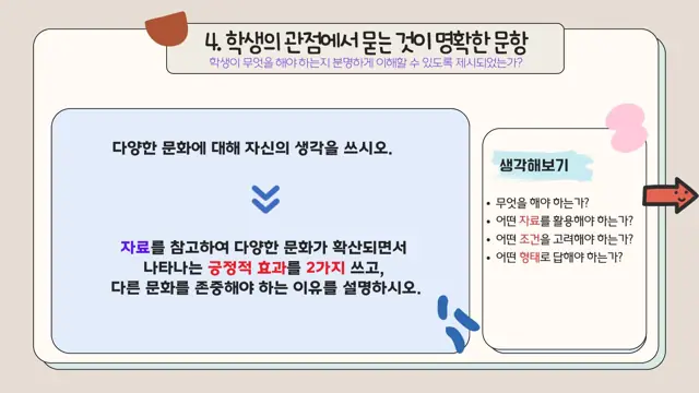 슬라이드 99 — 생각해보기 무엇을 해야 하는가? 어떤 자료를 활용해야 하는가? 어떤 조건을 고려…